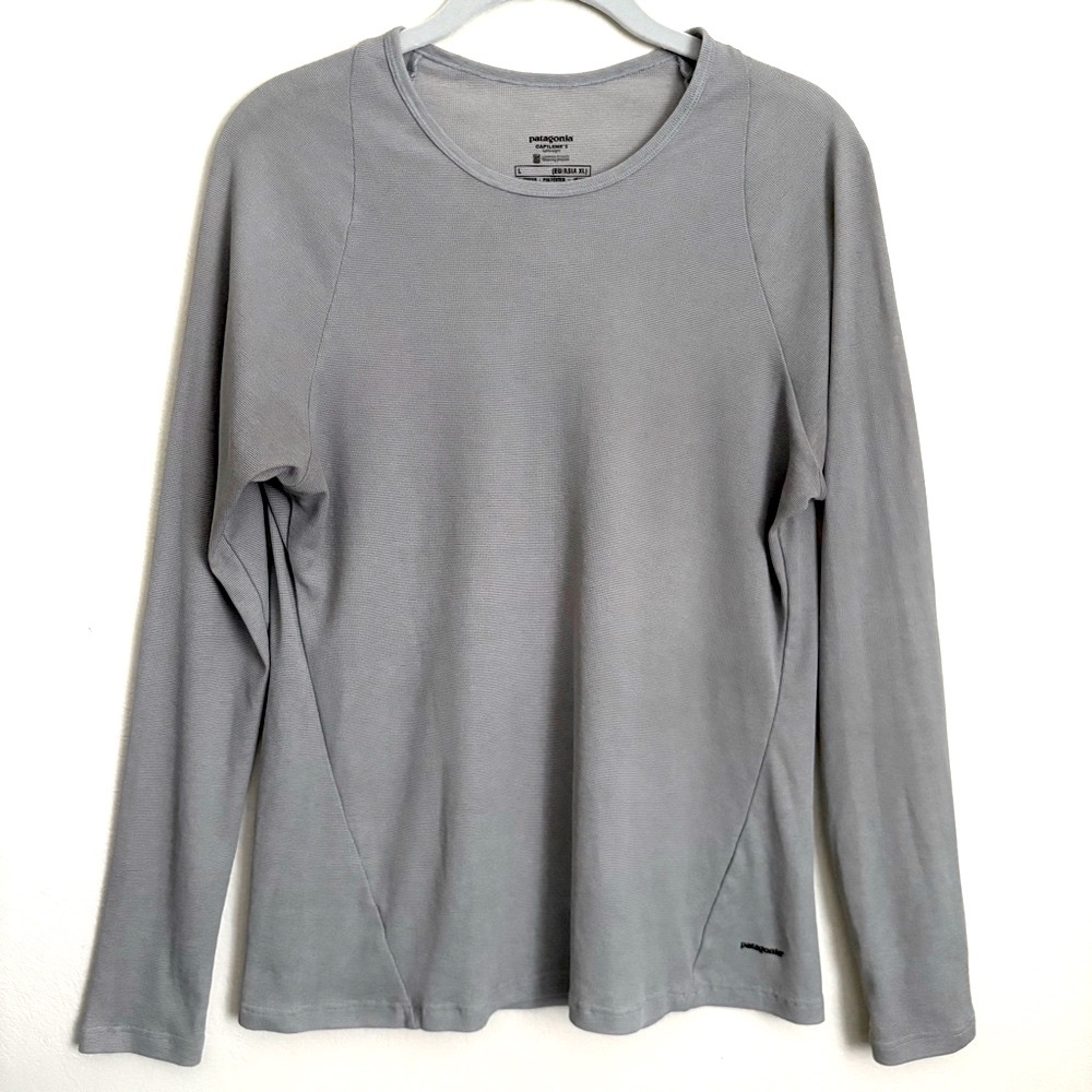 Patagonia Capilene 2 Baselayer Skiwear Outdoor Thermal Gorpcore Top Sz L